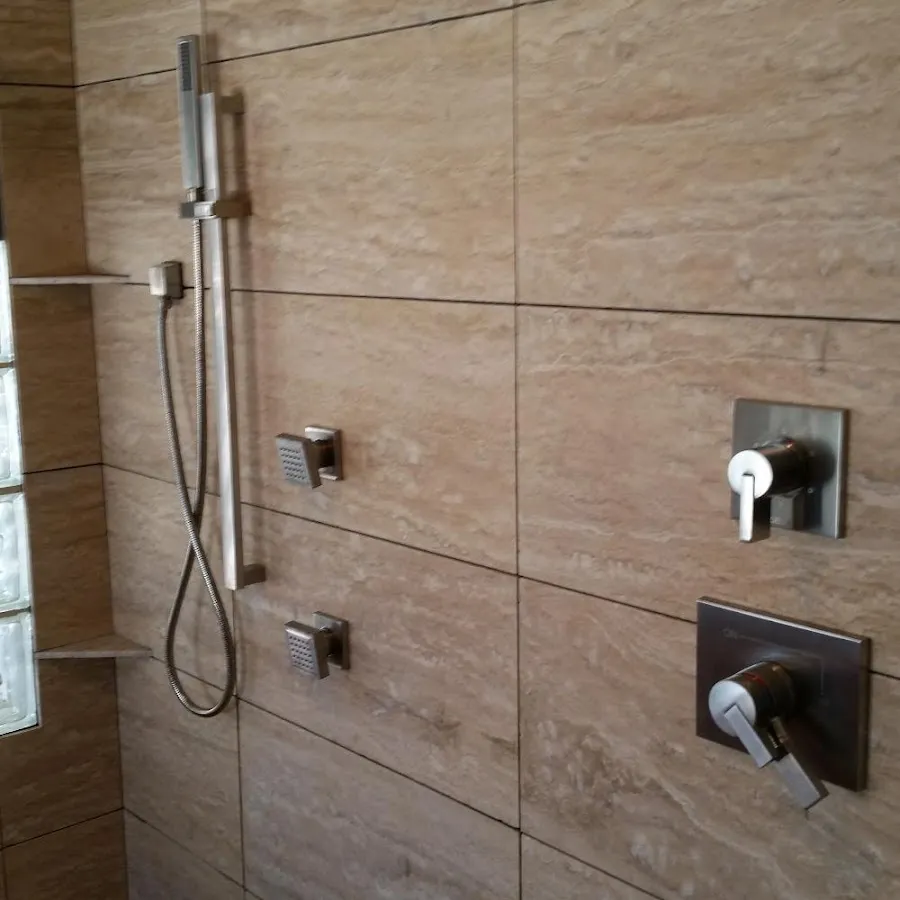 Shower fixture installation for Water Heater Replacement in Escondido